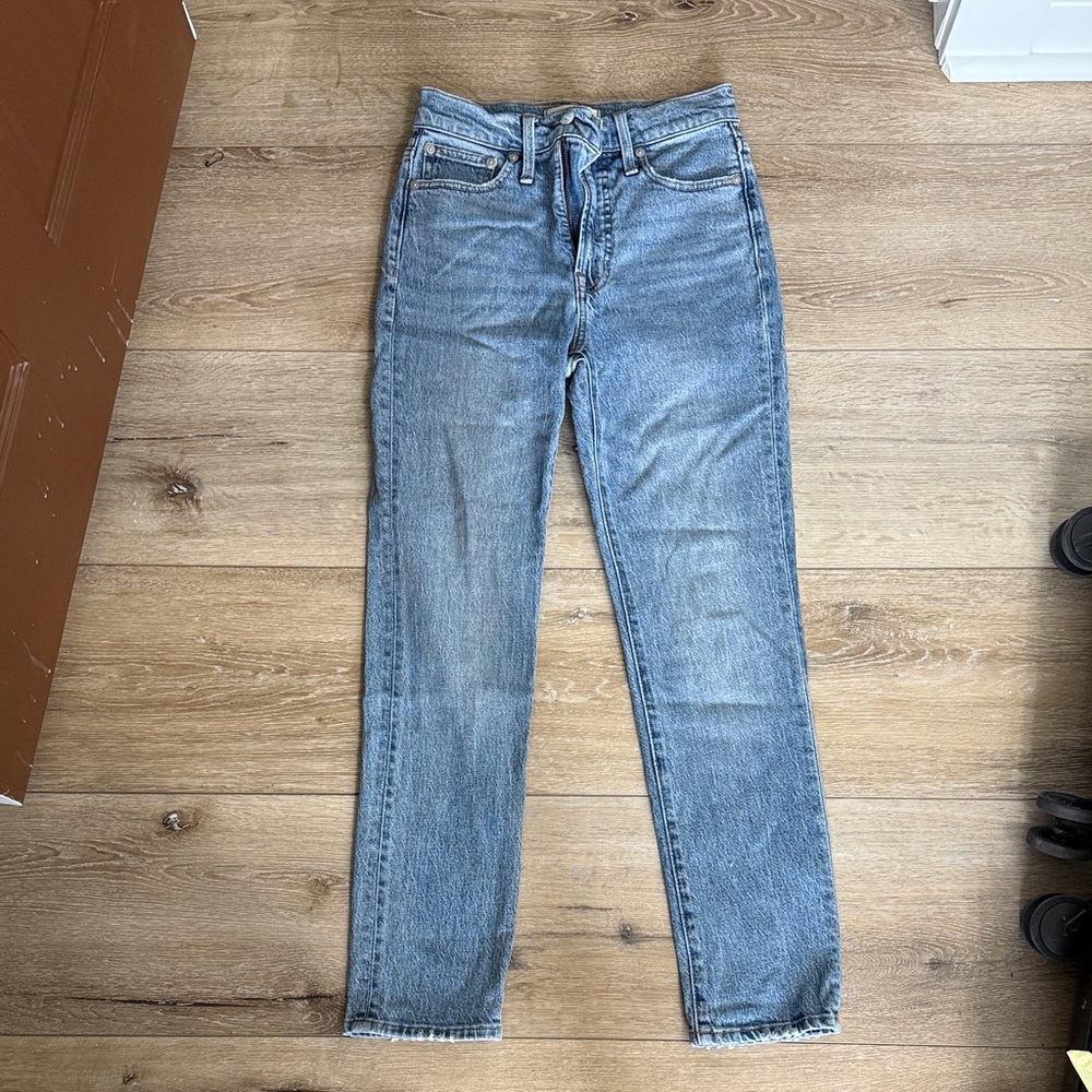 Madewell Light Blue Straight Leg Jeans
